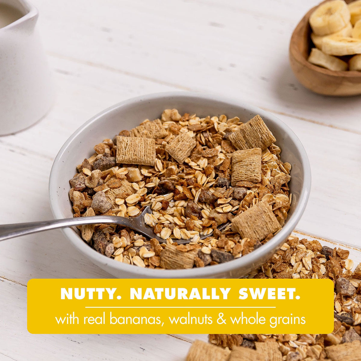 NEW! Big Bowl Banana Walnut Cereal - Plant Strong