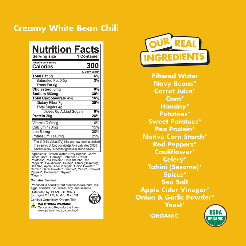 NEW! Creamy White Bean Chili
