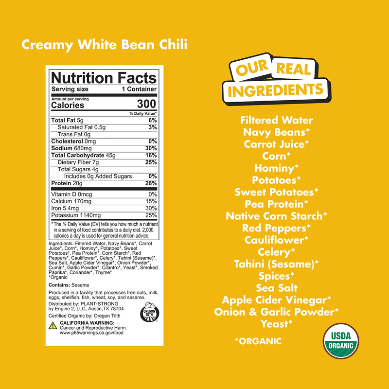 NEW! Creamy White Bean Chili