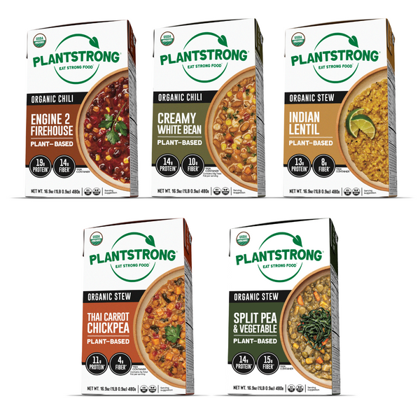 PLANTSTRONG Original Chili & Stew Variety Pack (5 Pack)