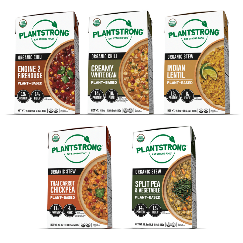 PLANTSTRONG Original Chili & Stew Variety Pack (5 Pack)