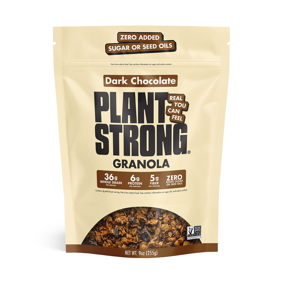NEW! Dark Chocolate Granola - Plant Strong