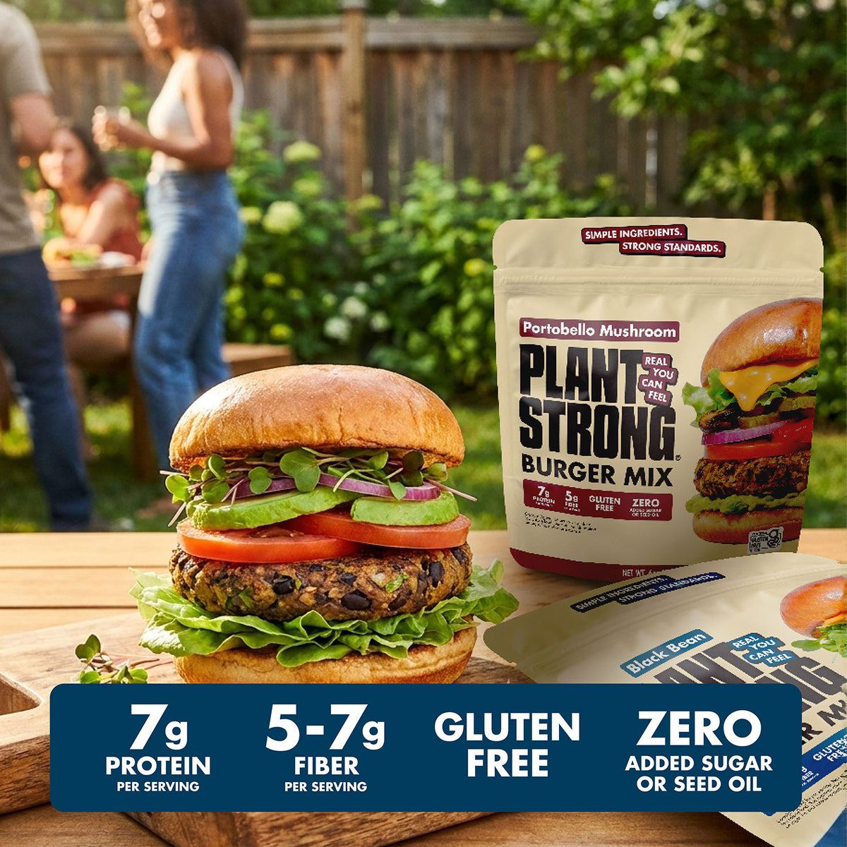 Dinner, Done - Plant Strong - Burger Mix