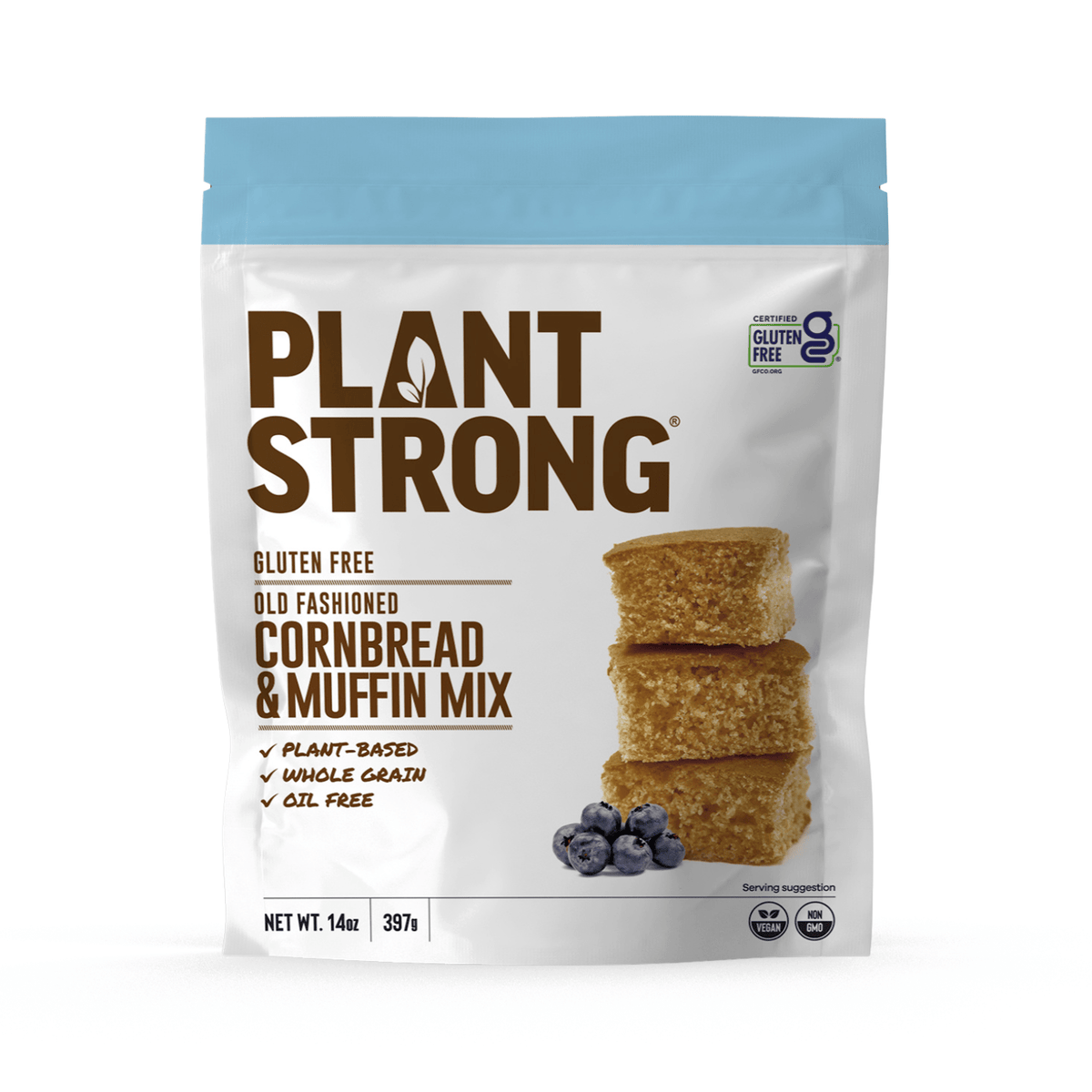 Gluten Free Cornbread & Muffin Mix - Plant Strong