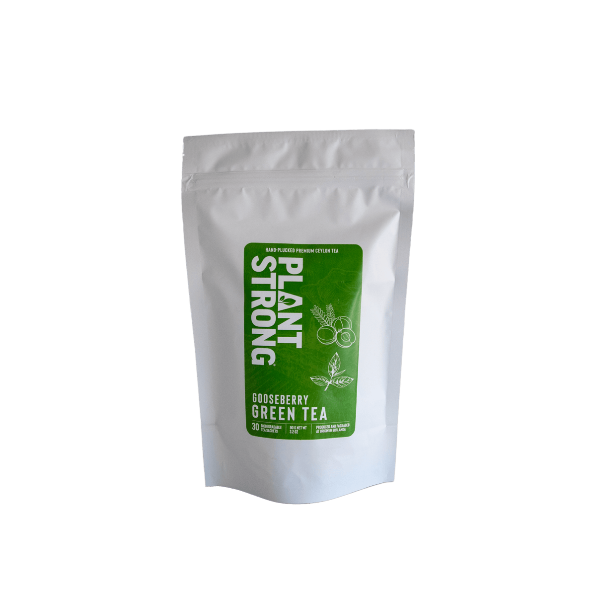 Gooseberry Green Tea Pouch - Plant Strong