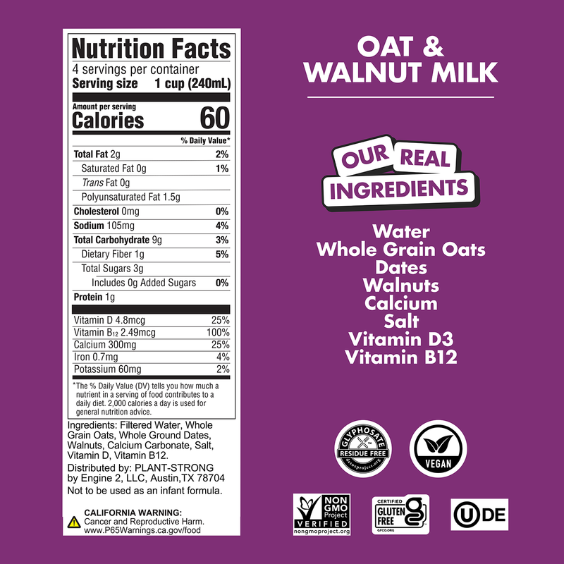 NEW! Oat & Walnut Milk