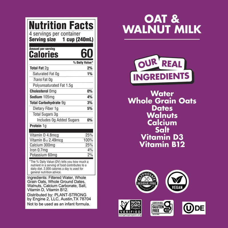 NEW! Oat & Walnut Milk