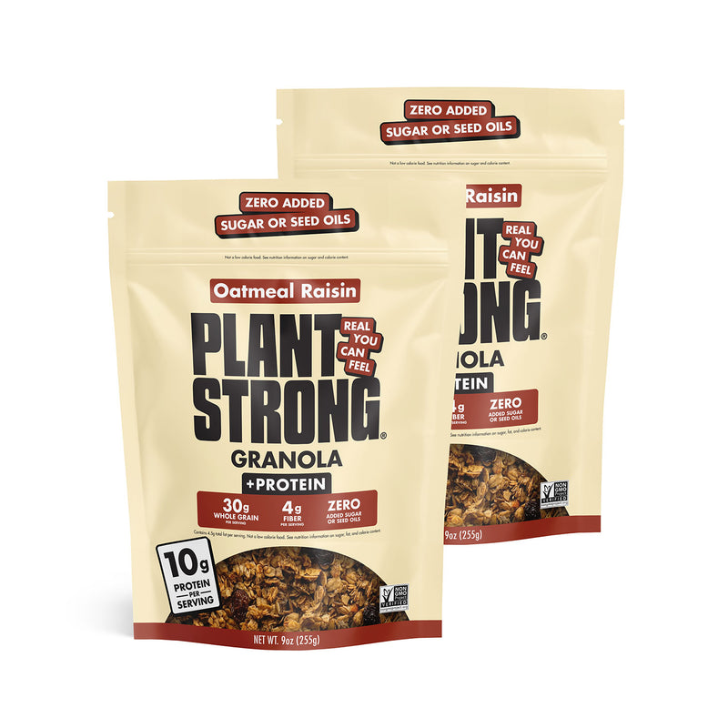 NEW! Oatmeal Raisin +Protein Granola