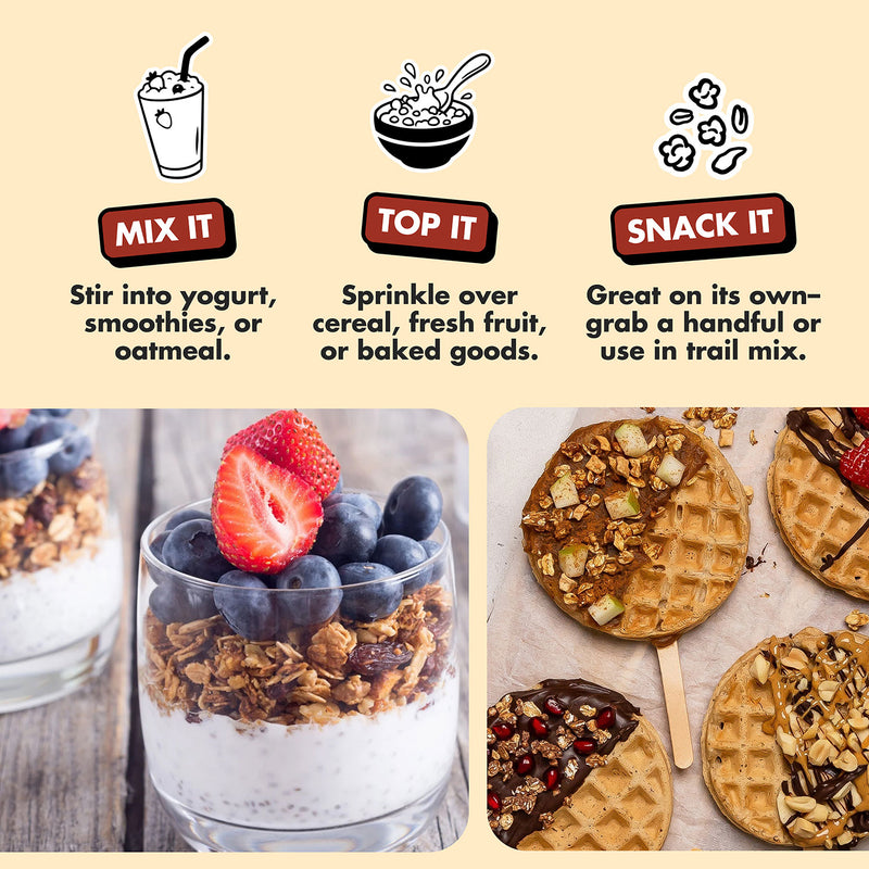 NEW! Oatmeal Raisin +Protein Granola
