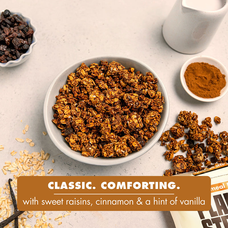 NEW! Oatmeal Raisin Granola