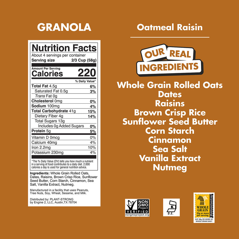 NEW! Oatmeal Raisin Granola