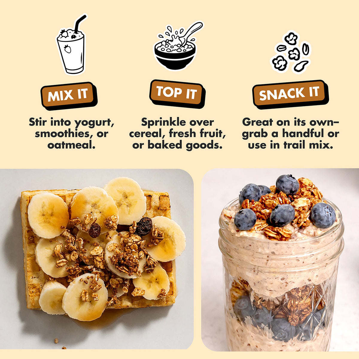 NEW! Oatmeal Raisin Granola
