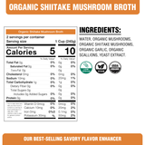 Shiitake Mushroom Broth (6 Pack)