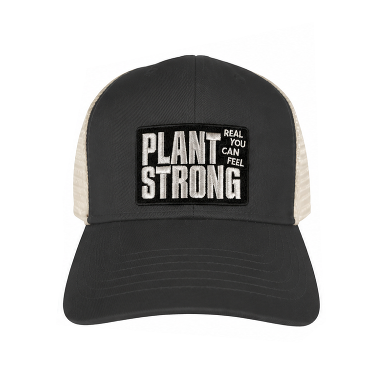 Plant Strong Eco Trucker Hat – Real You Can Feel