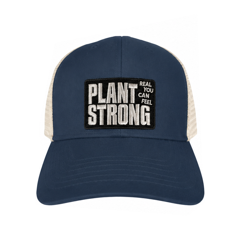 Plant Strong Eco Trucker Hat – Real You Can Feel