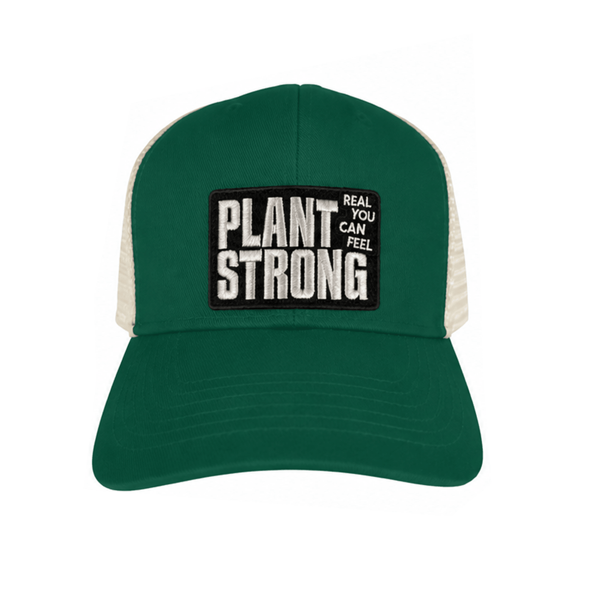 Plant Strong Eco Trucker Hat – Real You Can Feel - Plant Strong