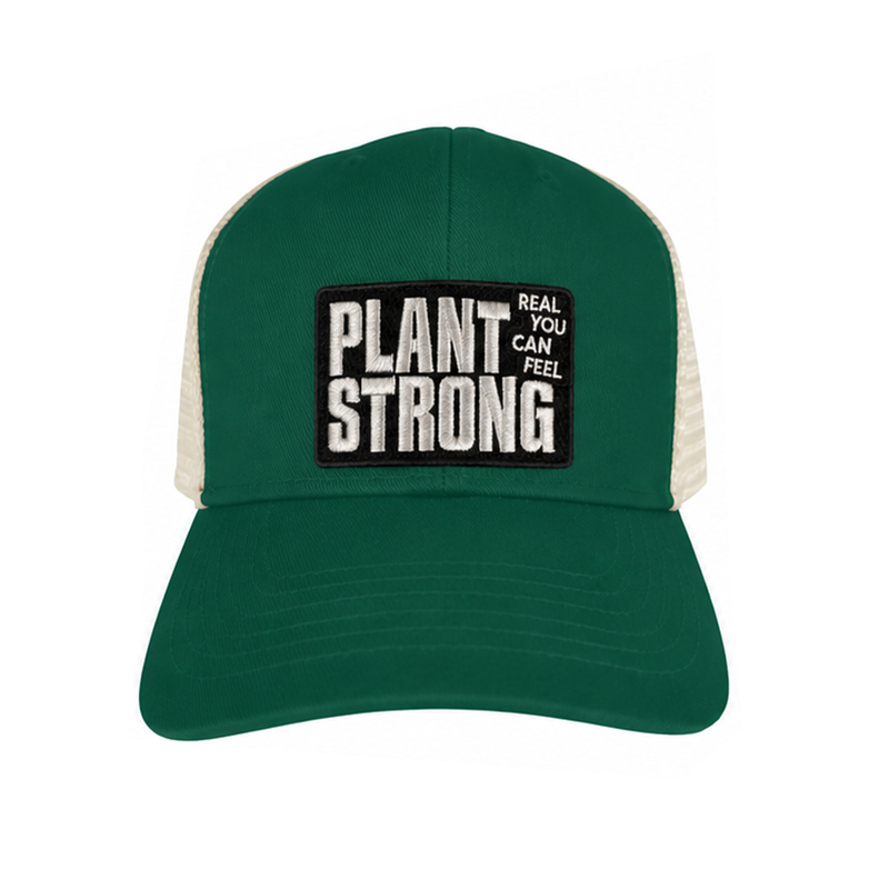 Plant Strong Eco Trucker Hat – Real You Can Feel