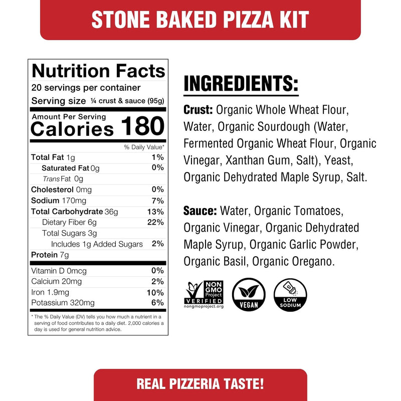 Stone Baked Pizza Kit (5 Pack)