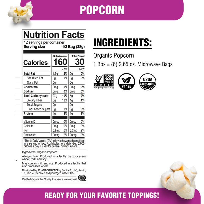 PLANTSTRONG Popcorn