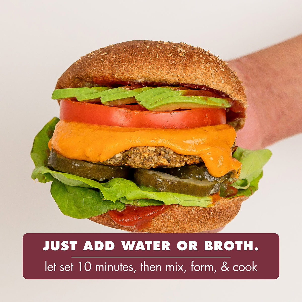 NEW! Portobello Mushroom Burger Mix