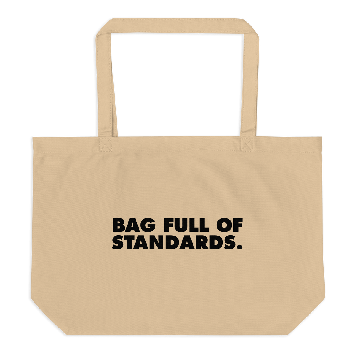 Plant Strong Organic Cotton Tote – Bag Full of Standards - Plant Strong