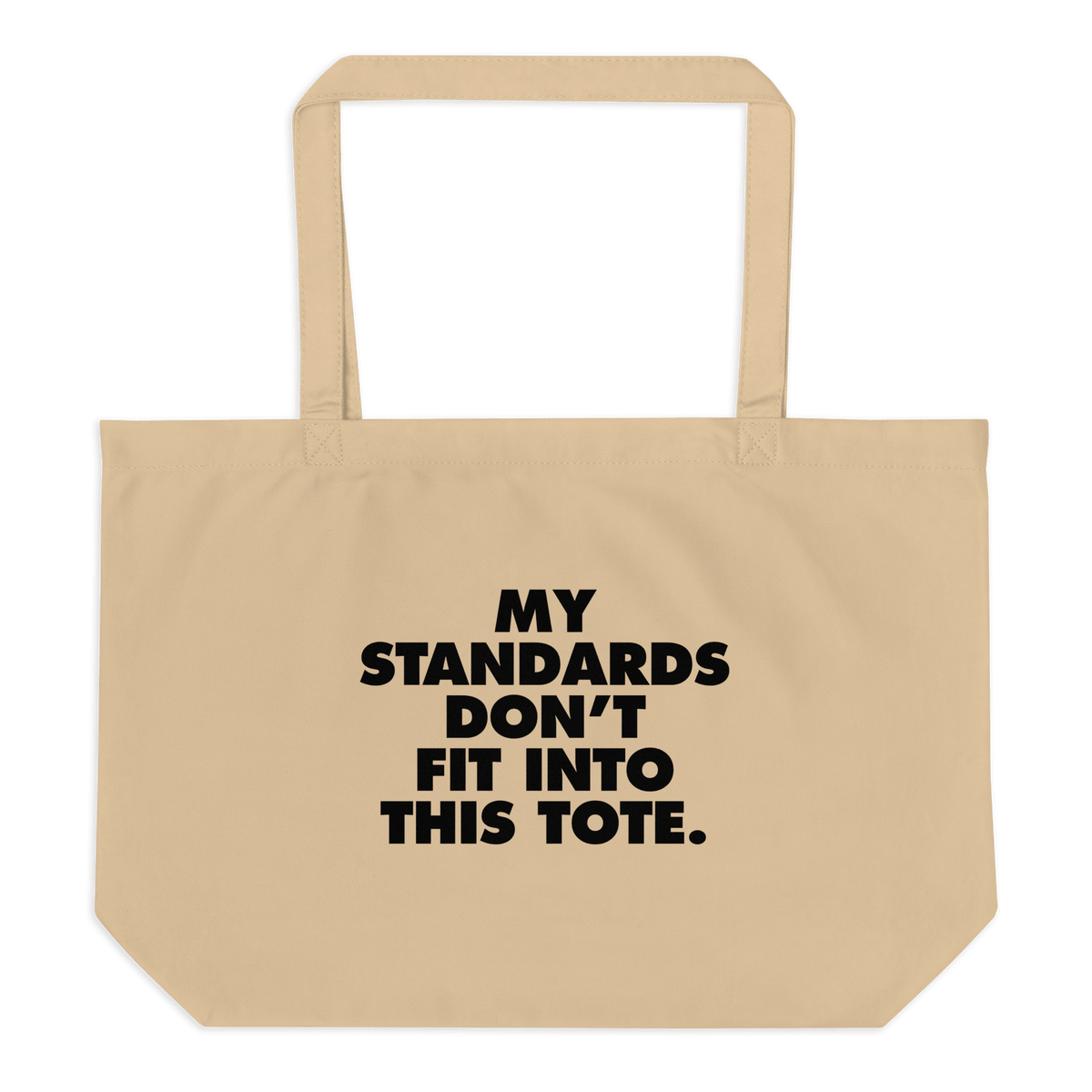 Plant Strong Organic Cotton Tote – My Standards Don't Fit - Plant Strong