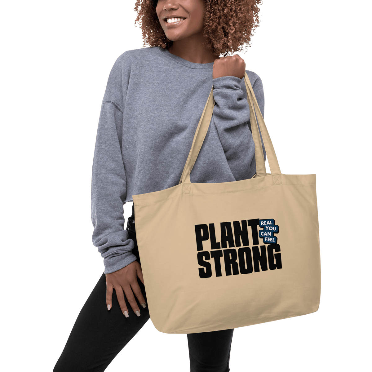 Plant Strong Organic Cotton Tote – Bag Full of Standards - Plant Strong