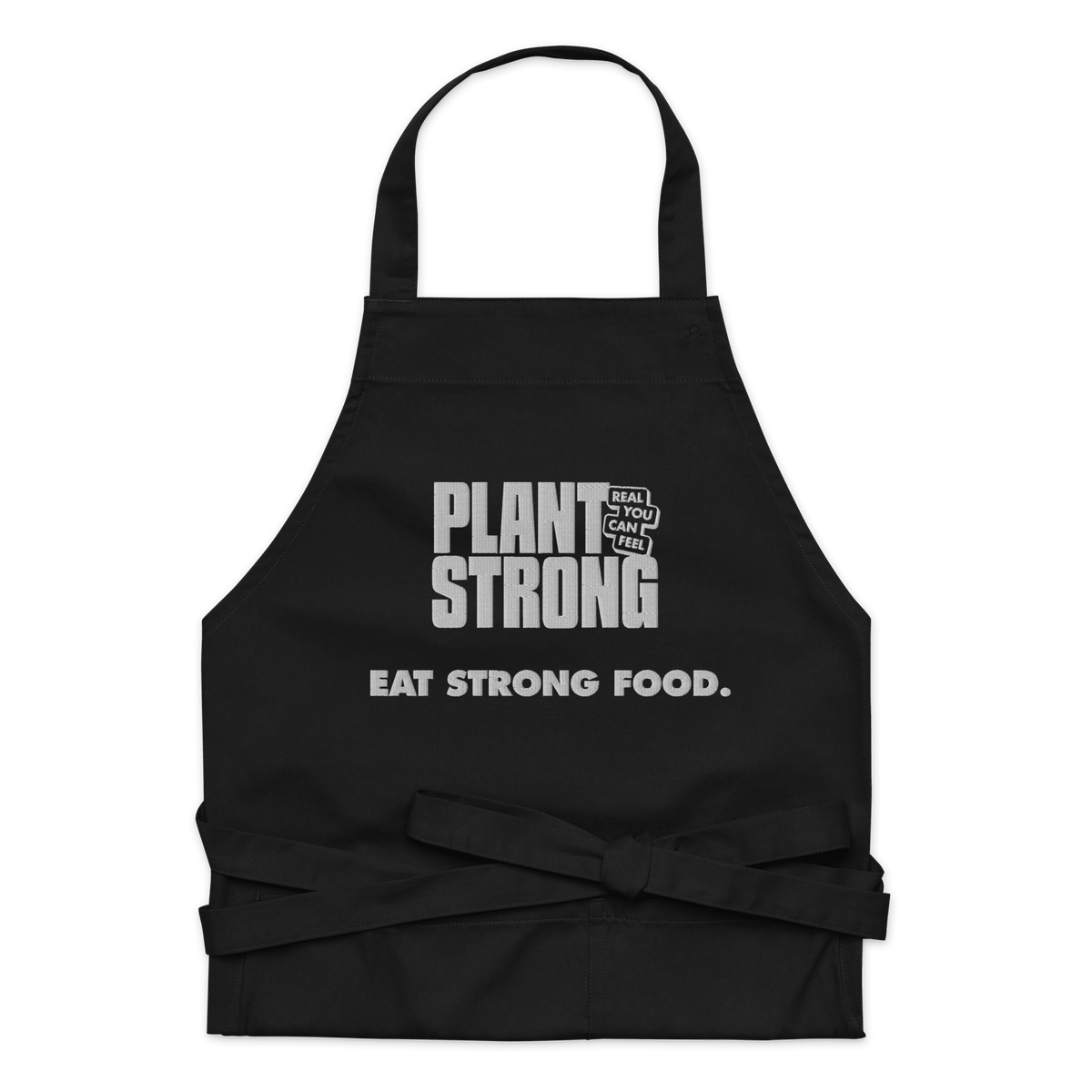 Plant Strong Organic Cotton Apron – Eat Strong Food - Plant Strong