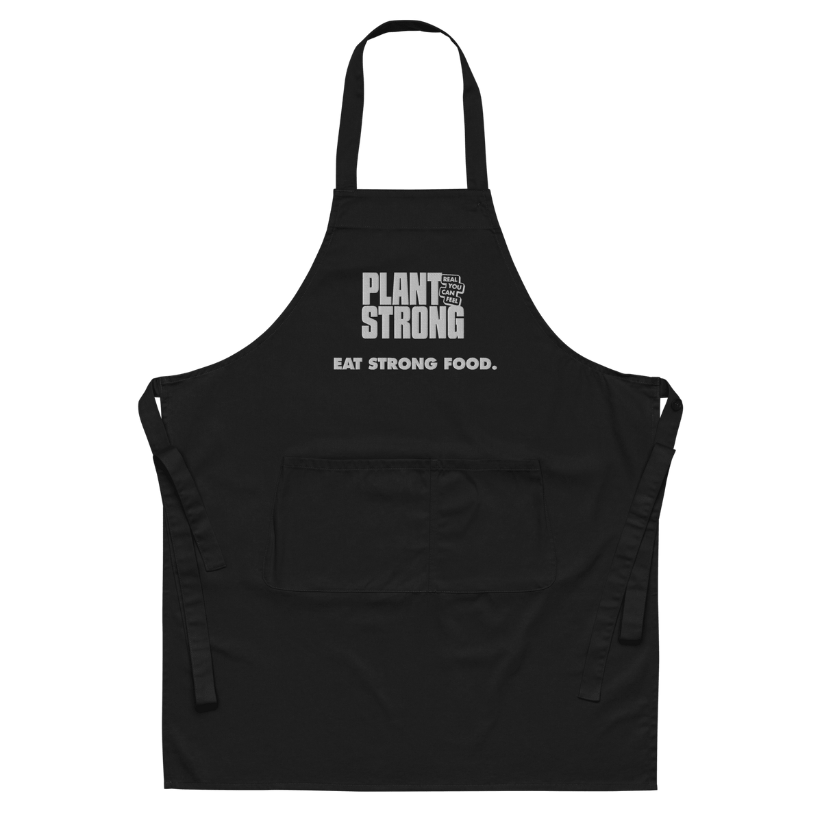 Plant Strong Organic Cotton Apron – Eat Strong Food - Plant Strong