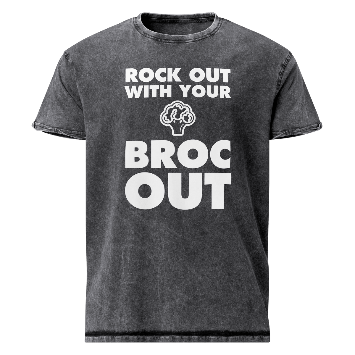 Plant Strong Vintage Wash Tee – Broc Out - Plant Strong