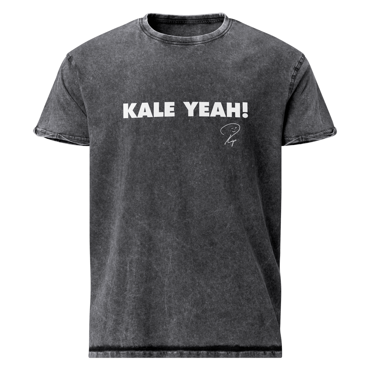 Plant Strong Vintage Wash Tee – Kale Yeah - Plant Strong