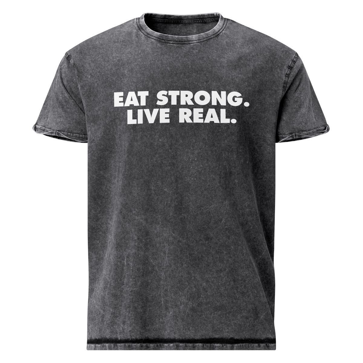 Plant Strong Vintage Wash Tee – Eat Strong Live Real - Plant Strong