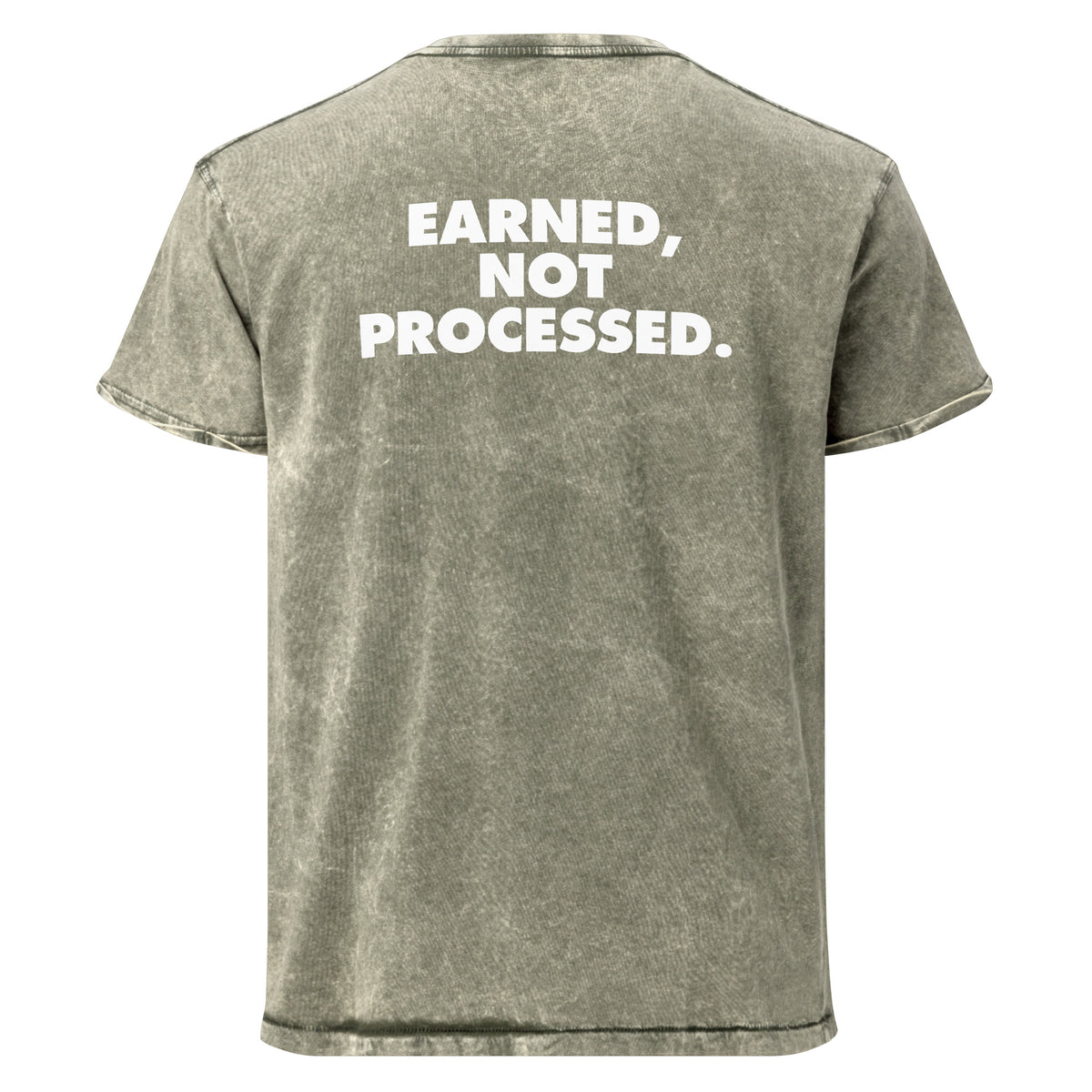 Plant Strong Vintage Wash Tee – Earned Not Processed - Plant Strong