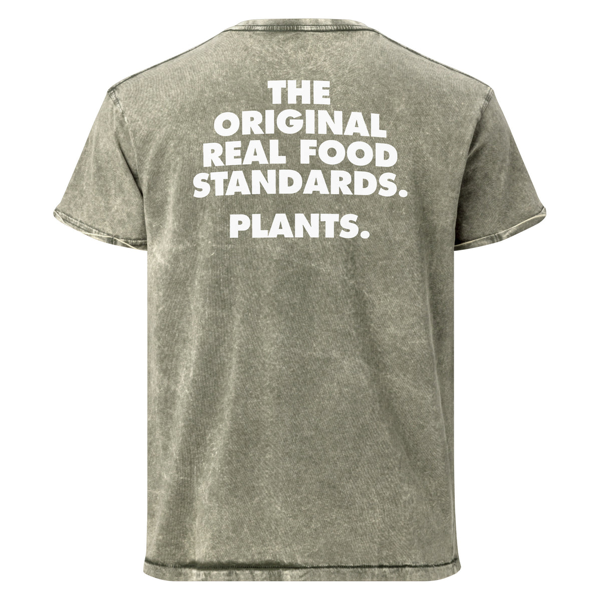 Plant Strong Vintage Wash Tee – The Original Real Food Standards - Plant Strong