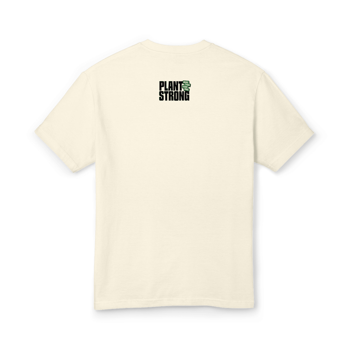 Plant Strong Cotton Tee – My Skincare Routine is My Grocery List - Green - Plant Strong