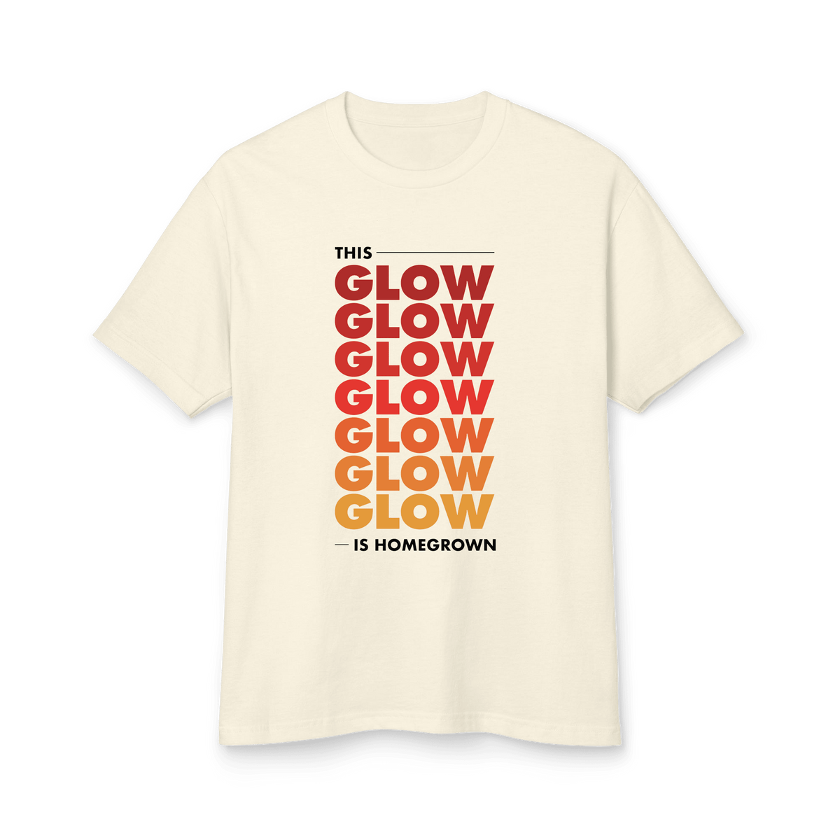 Plant Strong Cotton Tee – This Glow is Homegrown - Plant Strong