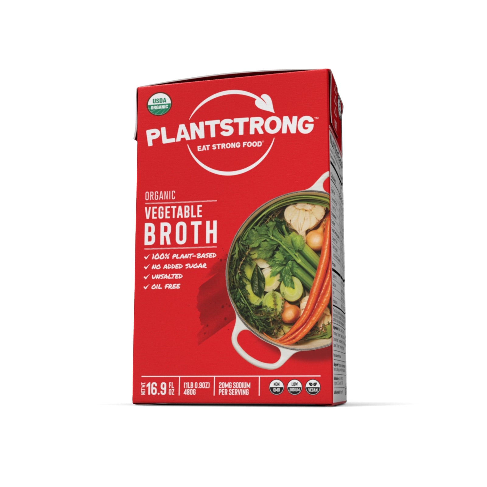 Low Sodium Vegetable Broth Best Organic Vegetable Broth PLANTSTRONG