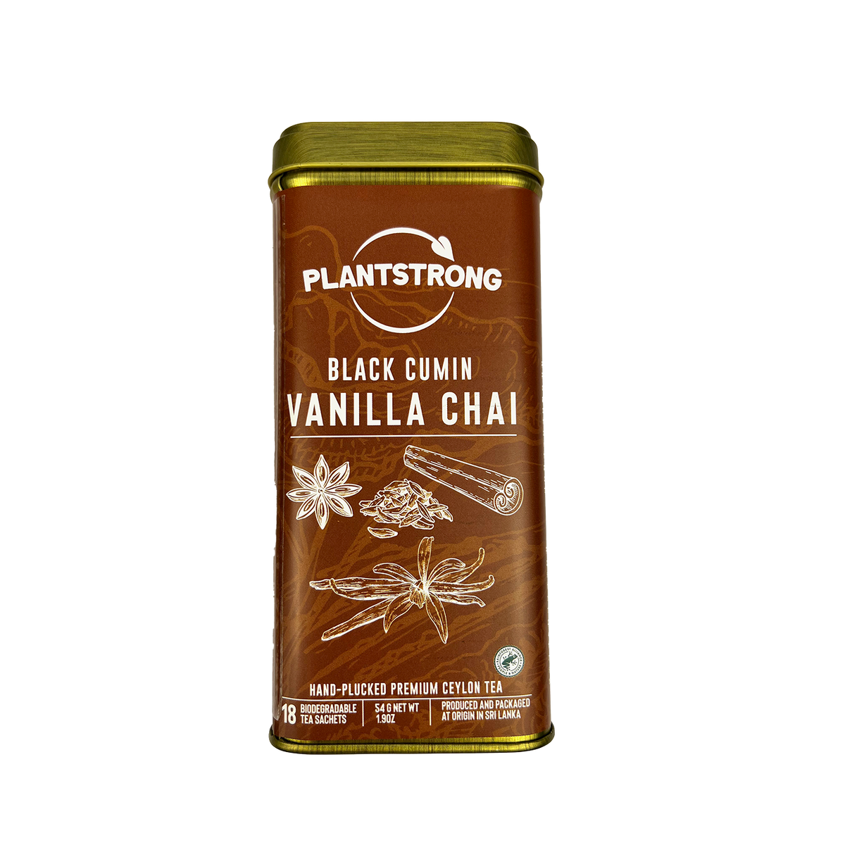 Black Cumin Vanilla Chai Tea Tin