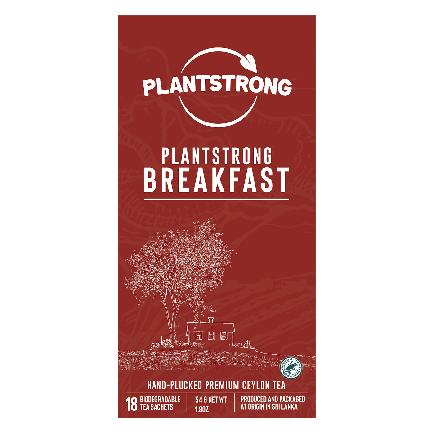 English Breakfast Tea Bags Pure 100 Ceylon Black Tea PLANTSTRONG Foods