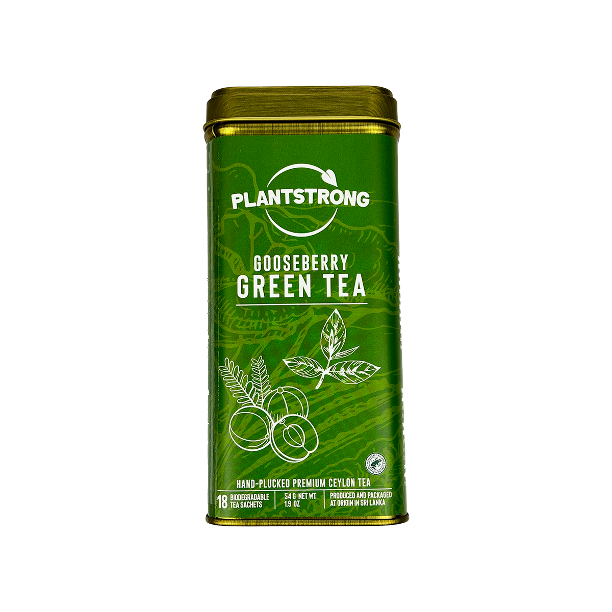 Gooseberry Green Tea Tin